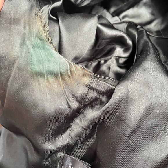 Pasha Veneto Ruffle and fringe genuine leather jacket - Picture 12 of 14